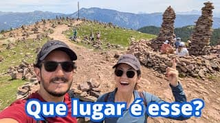 Capa do vídeo Homens de Pedra? Trilha com vista para as Dolomitas