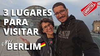 Capa do vídeo 3 LUGARES GRATUITOS PARA VISITAR EM BERLIM