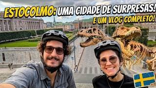 Capa do vídeo Foi DIFÍCIL chegar, mas Estocolmo valeu cada segundo!