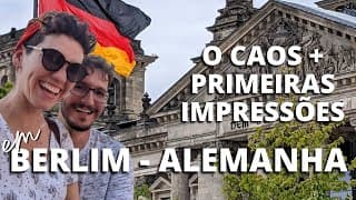 Capa do vídeo CONHECENDO PELA PRIMEIRA VEZ BERLIM, ALEMANHA