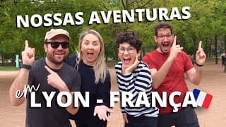 Capa do vídeo NOSSOS PASSEIOS POR LYON NA FRANÇA COM CONEXÃO BONJOUR
