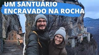 Capa do vídeo O SANTUÁRIO ENCRAVADO NA ROCHA - Madonna della Corona, Itália
