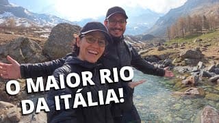 Capa do vídeo VISITAMOS ONDE NASCE O MAIOR RIO DA ITÁLIA!
