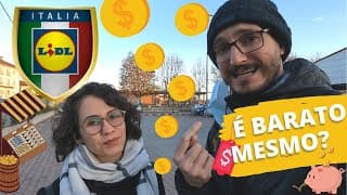 Capa do vídeo SUPERMERCADO NA ITÁLIA - LIDL