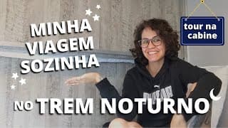 Capa do vídeo 16 HORAS EM UMA CABINE E A MINHA EXPERIÊNCIA: VIAJAR EM UM TREM NOTURNO NA ITÁLIA