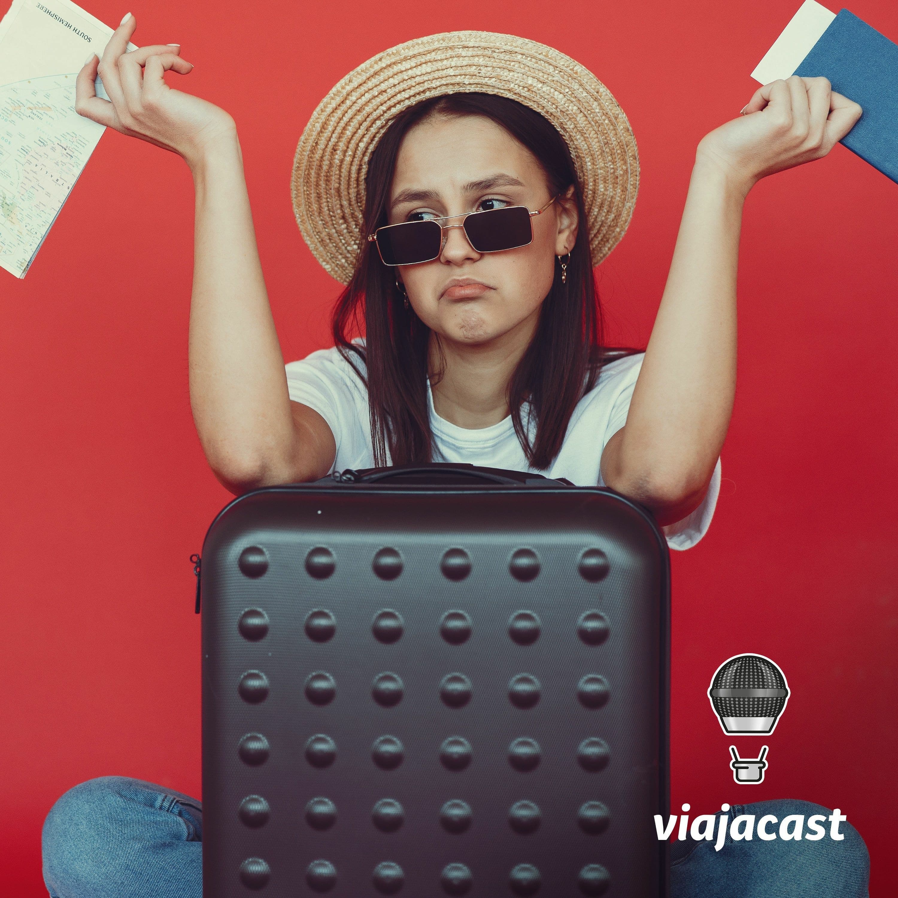 Capa do episódio: Alô Luana, como está o Brasil?