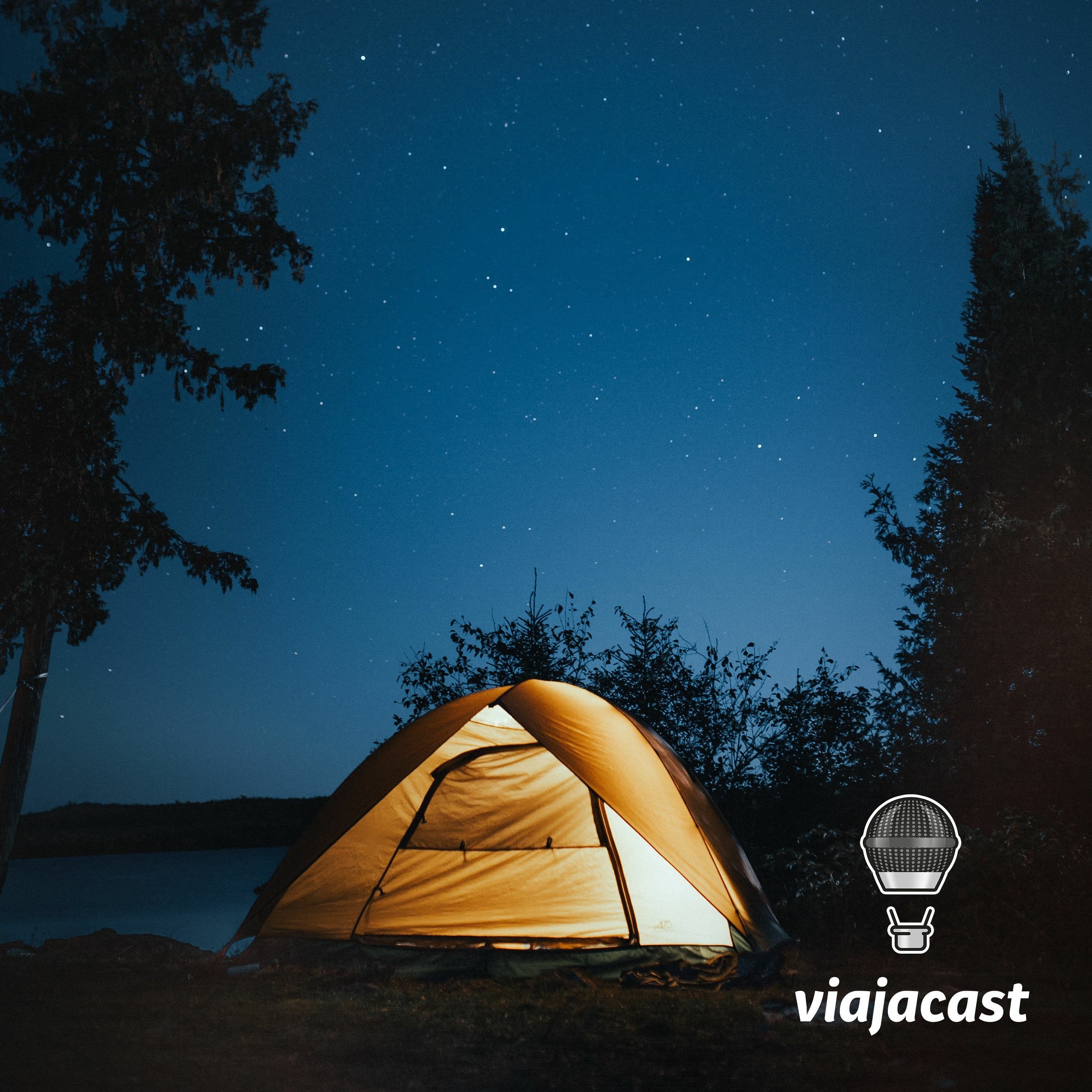 Capa do episódio: Você já acampou alguma vez?